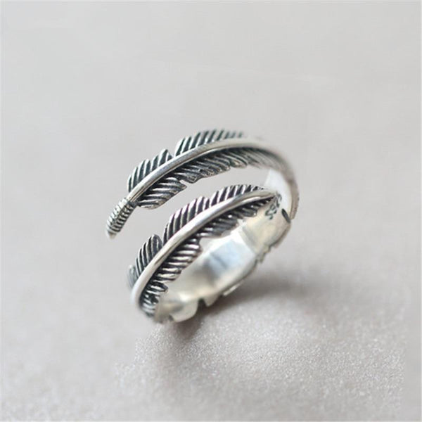 Detail Angel Feather Ring Nomer 44