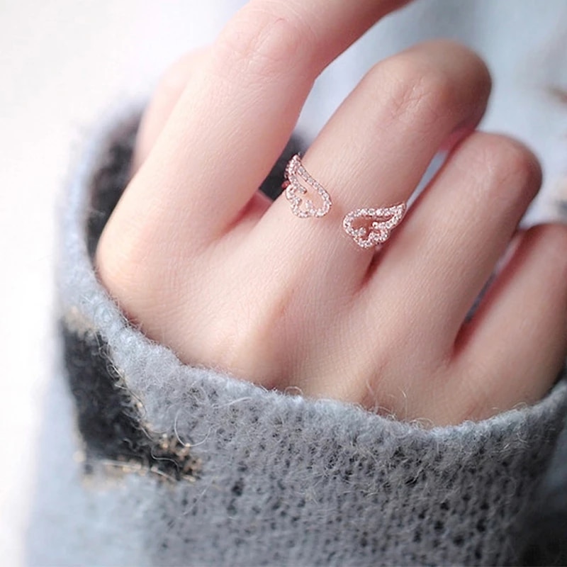 Detail Angel Ring Wings Nomer 21