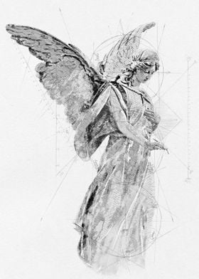 Detail Angel Sketch Images Nomer 27