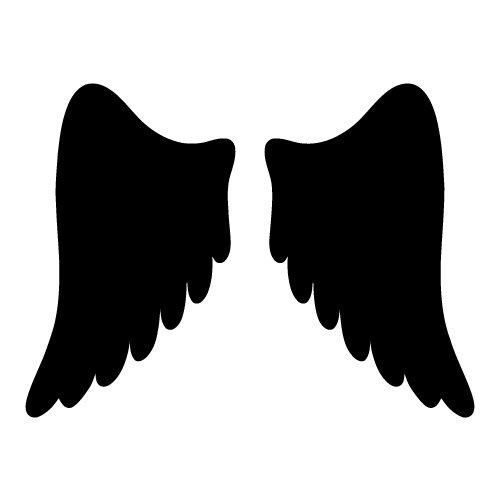 Detail Angel Wing Clipart Free Nomer 40