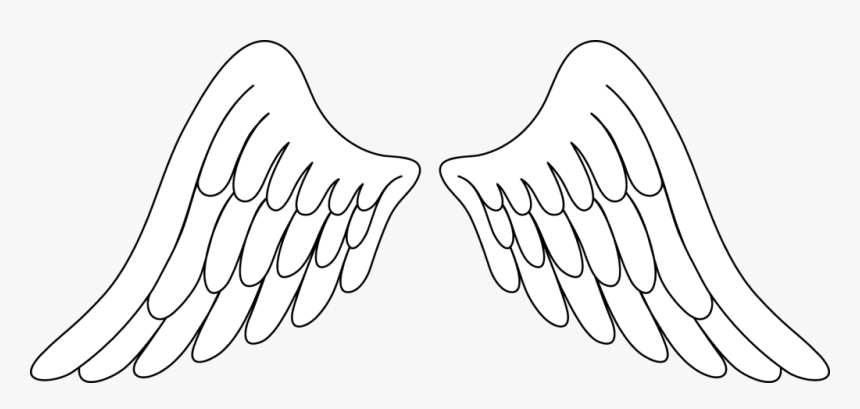 Detail Angel Wing Clipart Free Nomer 6