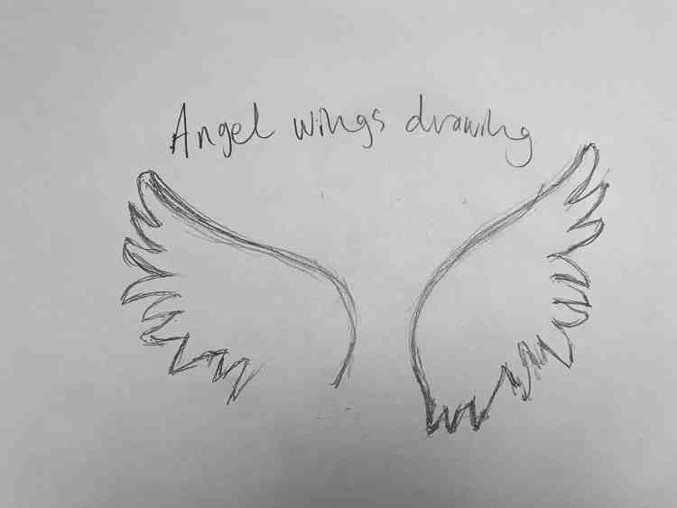 Detail Angel Wing Easy Drawing Nomer 37