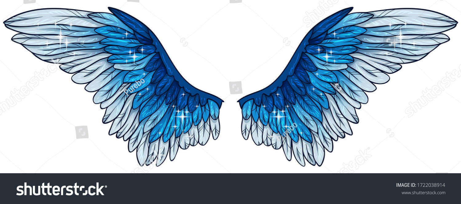 Detail Angel Wing Vector Nomer 49