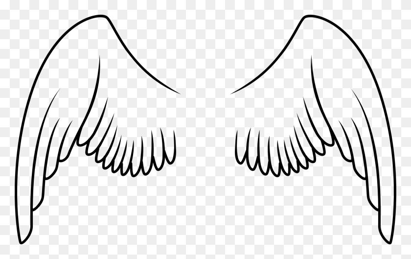 Detail Angel Wings And Halo Clip Art Nomer 36