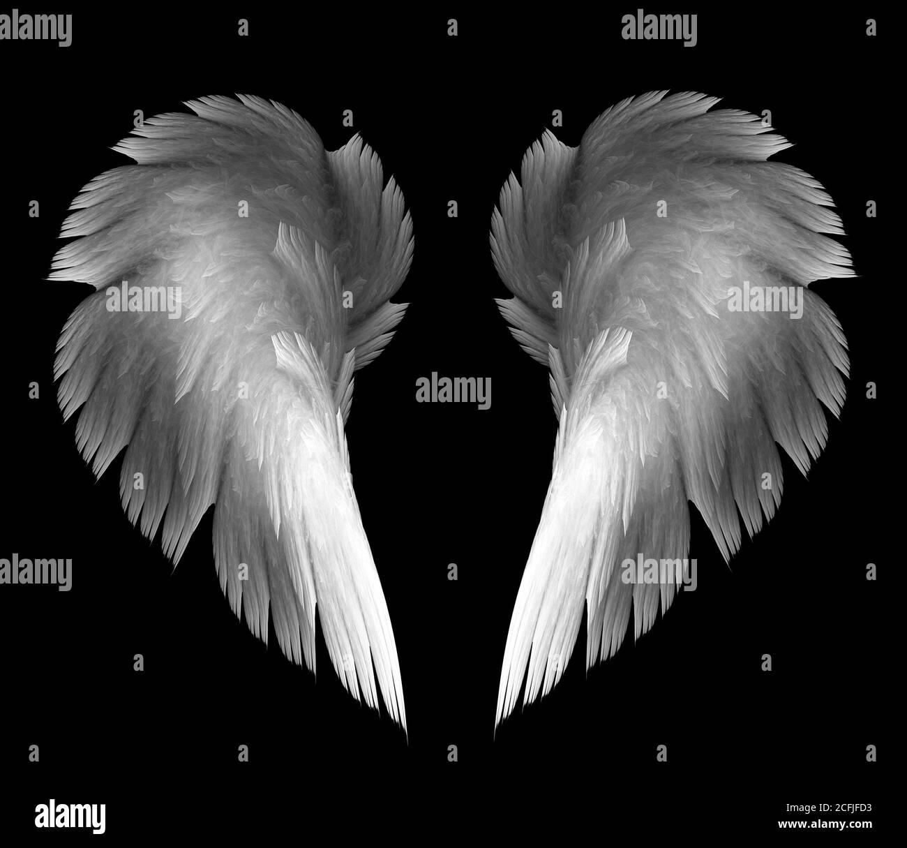 Detail Angel Wings Black Background Nomer 20