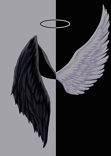 Detail Angel Wings Black Background Nomer 10