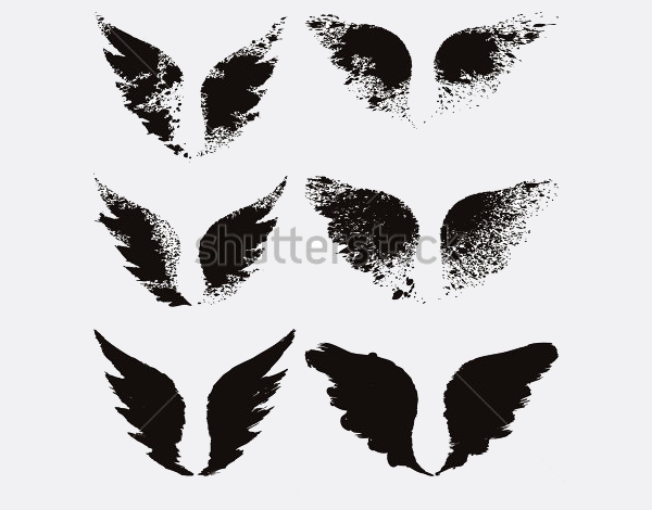 Detail Angel Wings Photoshop Brush Nomer 21