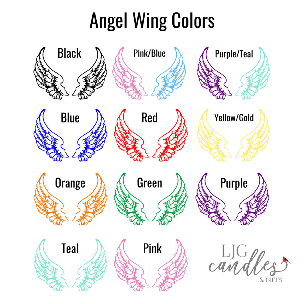 Detail Angel Wings Pictures Color Nomer 25