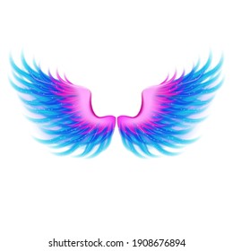 Detail Angel Wings Pictures Color Nomer 42