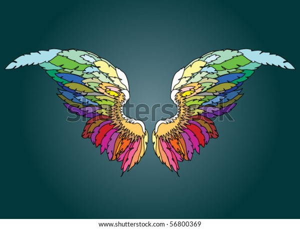 Detail Angel Wings Pictures Color Nomer 52