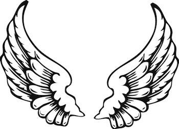 Detail Angel Wings Stickers Nomer 17