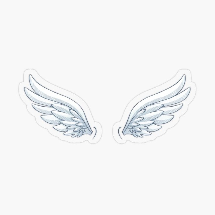 Detail Angel Wings Stickers Nomer 37