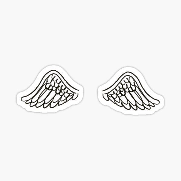 Detail Angel Wings Stickers Nomer 5