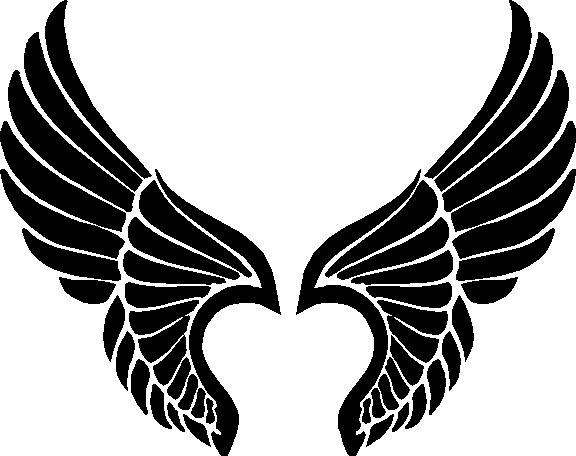 Detail Angel Wings Stickers Nomer 10