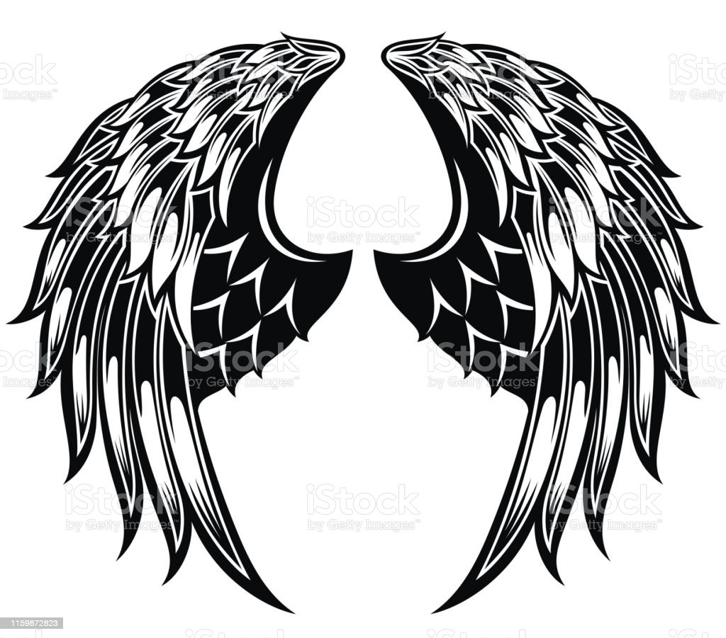 Detail Angel Wings Stock Photo Nomer 43