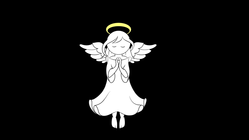 Detail Angel With Moving Wings Nomer 18