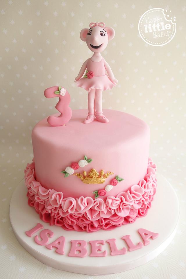 Detail Angelina Ballerina Birthday Cake Nomer 3