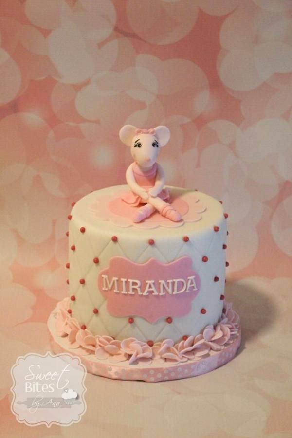 Detail Angelina Ballerina Birthday Cake Nomer 5