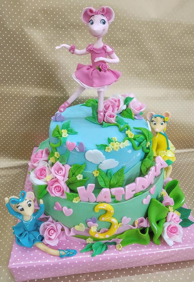 Detail Angelina Ballerina Birthday Cake Nomer 41