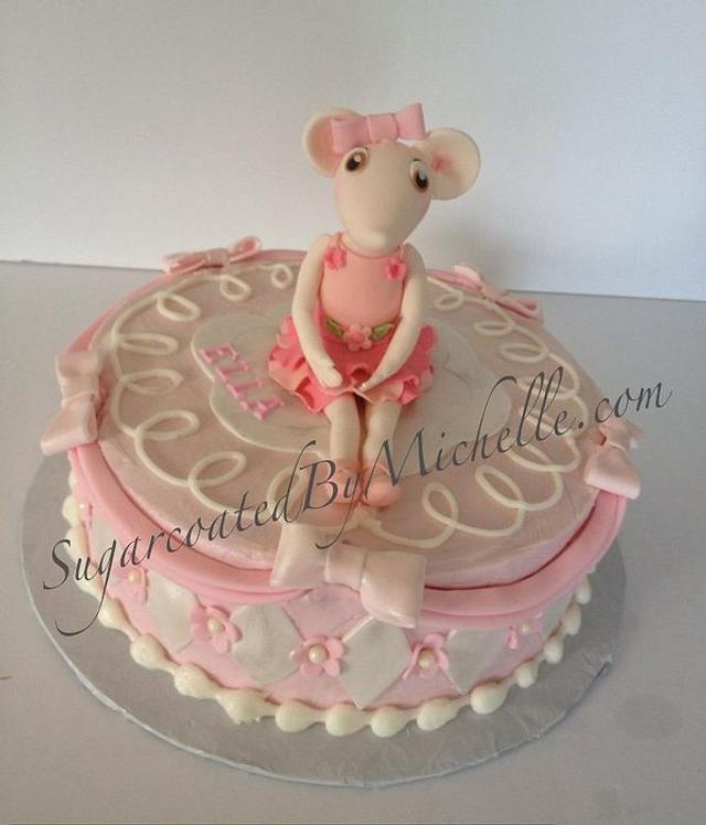 Detail Angelina Ballerina Birthday Cakes Nomer 47