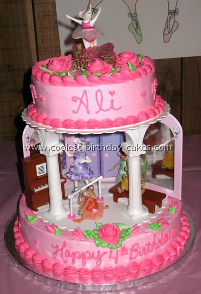 Detail Angelina Ballerina Birthday Cakes Nomer 8