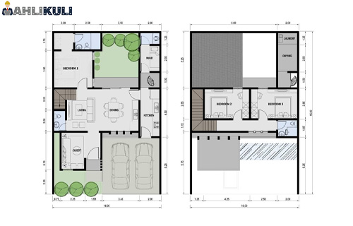 Detail Anggaran Rumah 2 Lantai 10x15 Nomer 3