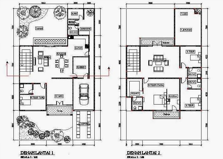 Detail Anggaran Rumah 2 Lantai 10x15 Nomer 30