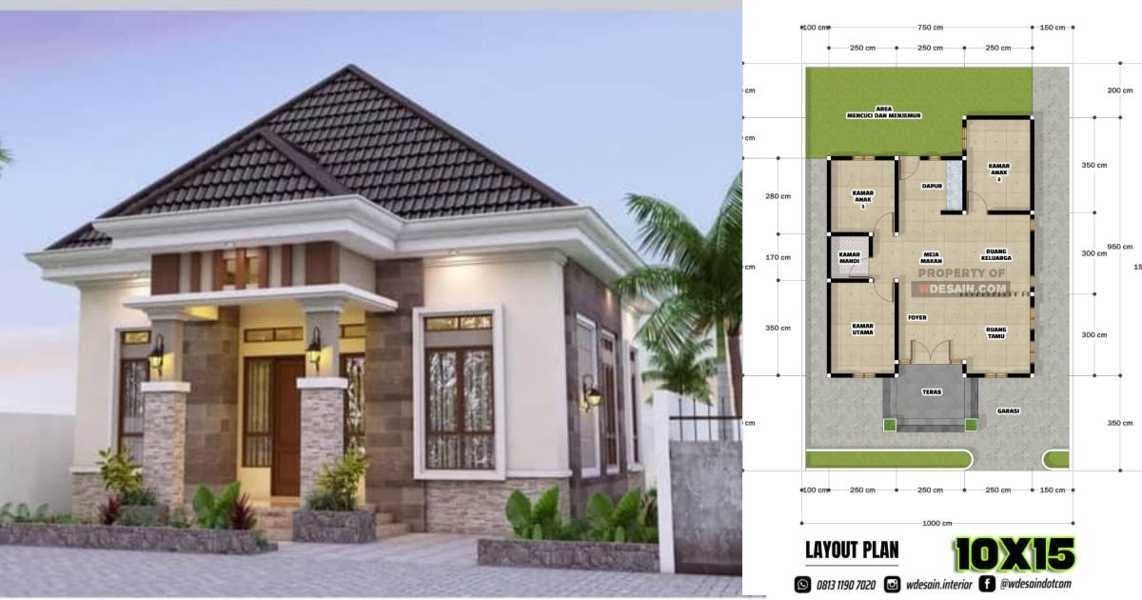 Detail Anggaran Rumah 2 Lantai 10x15 Nomer 9