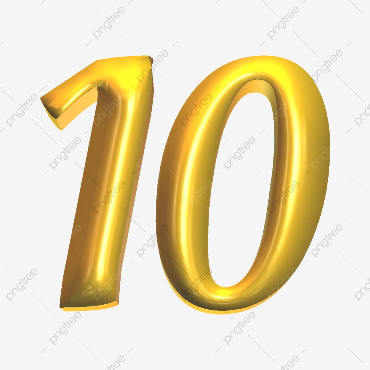 Detail Angka 10 Kartun Nomer 25