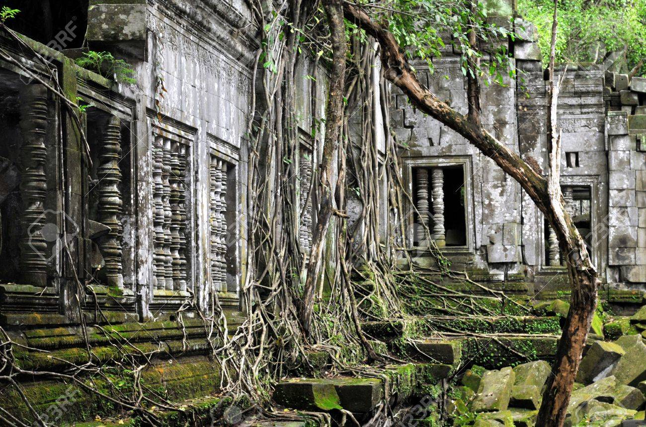 Detail Angkor Wat Beng Mealea Nomer 4