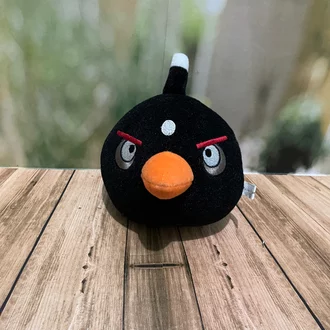 Detail Angry Bird Hitam Nomer 22