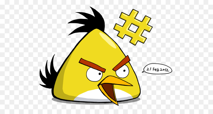 Detail Angry Bird Kuning Nomer 6