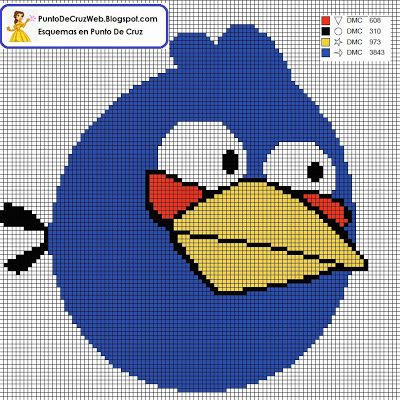 Detail Angry Birds Biru Nomer 53