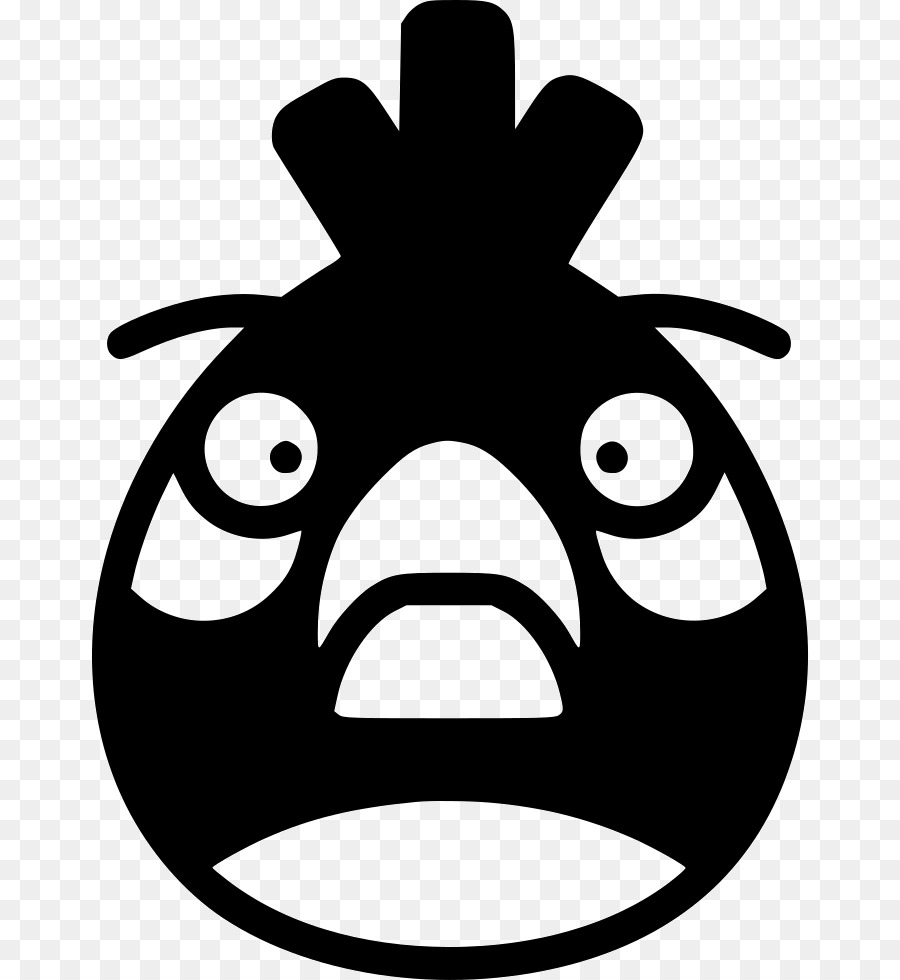 Detail Angry Birds Hitam Nomer 20