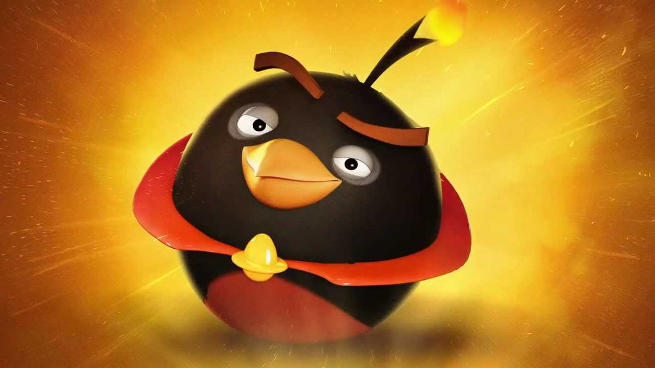 Detail Angry Birds Hitam Nomer 35