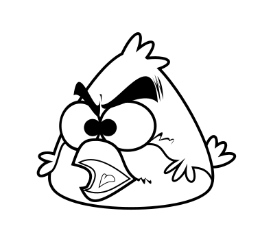 Detail Angry Birds Hitam Nomer 36