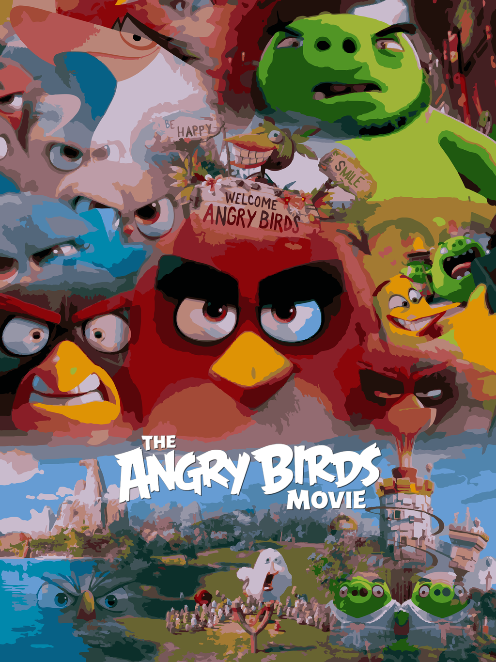 Detail Angry Birds Movie Poster Nomer 27