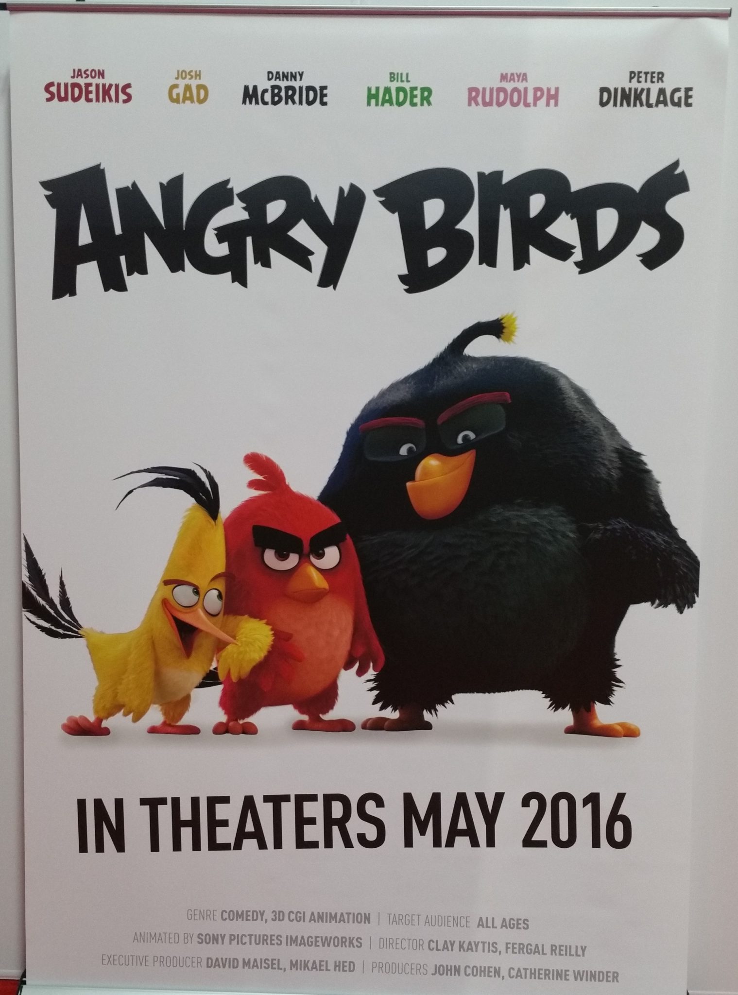 Detail Angry Birds Movie Poster Nomer 51