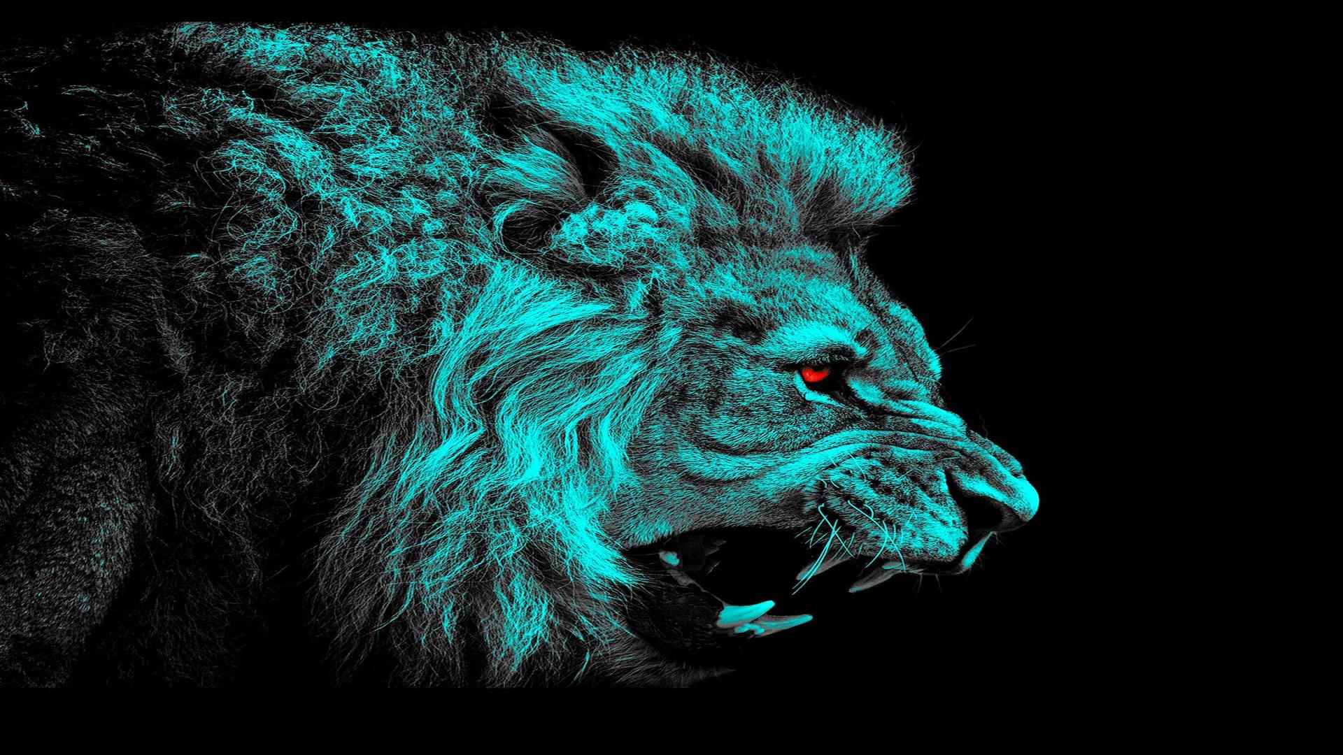 Detail Angry Lion Wallpaper Nomer 49