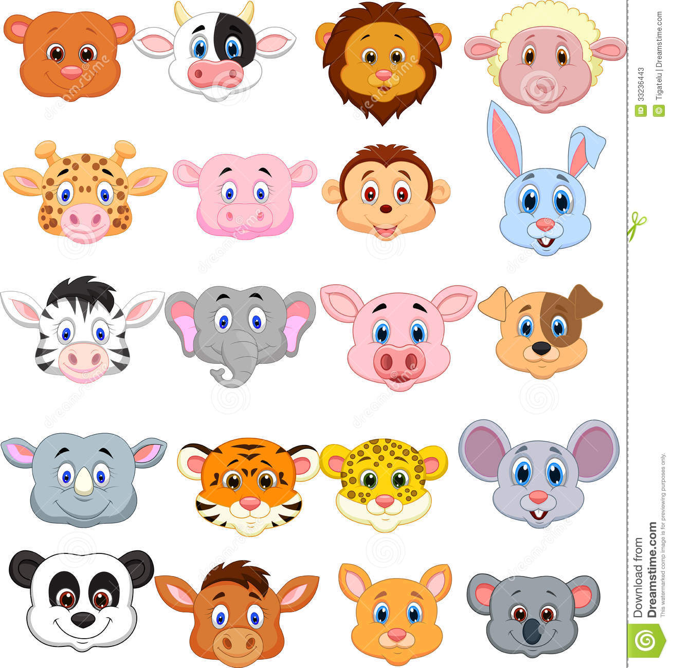 Detail Animal Cartoon Pictures Nomer 29