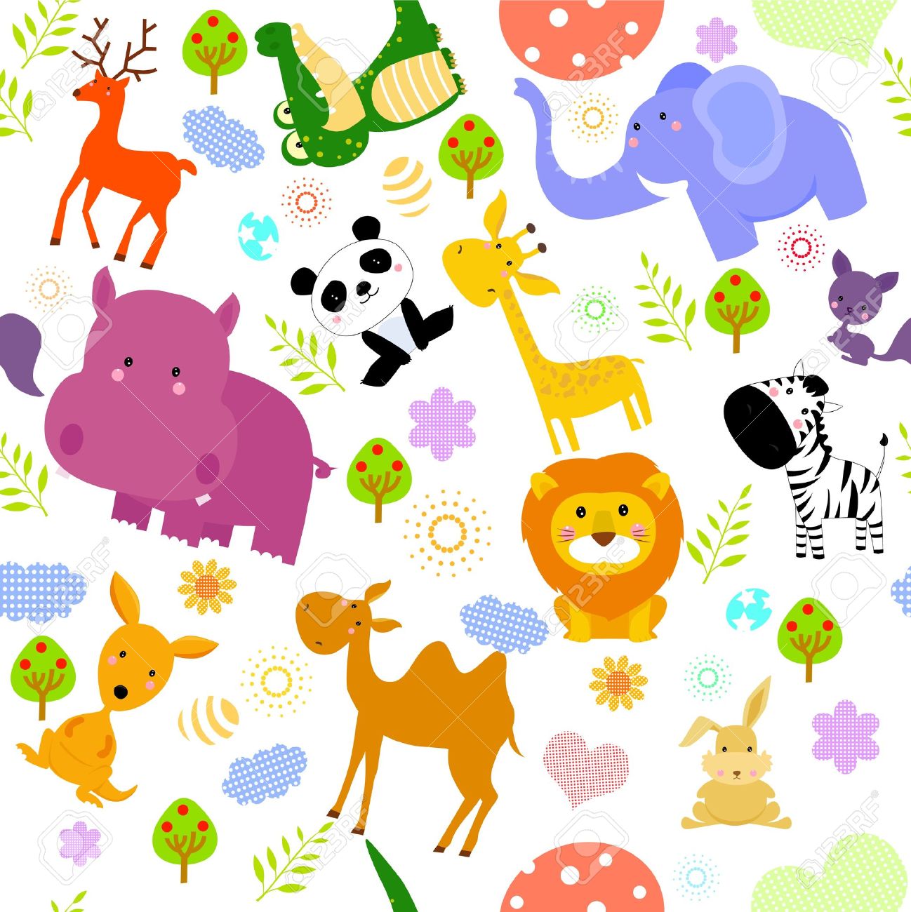 Detail Animal Cartoon Wallpaper Nomer 4