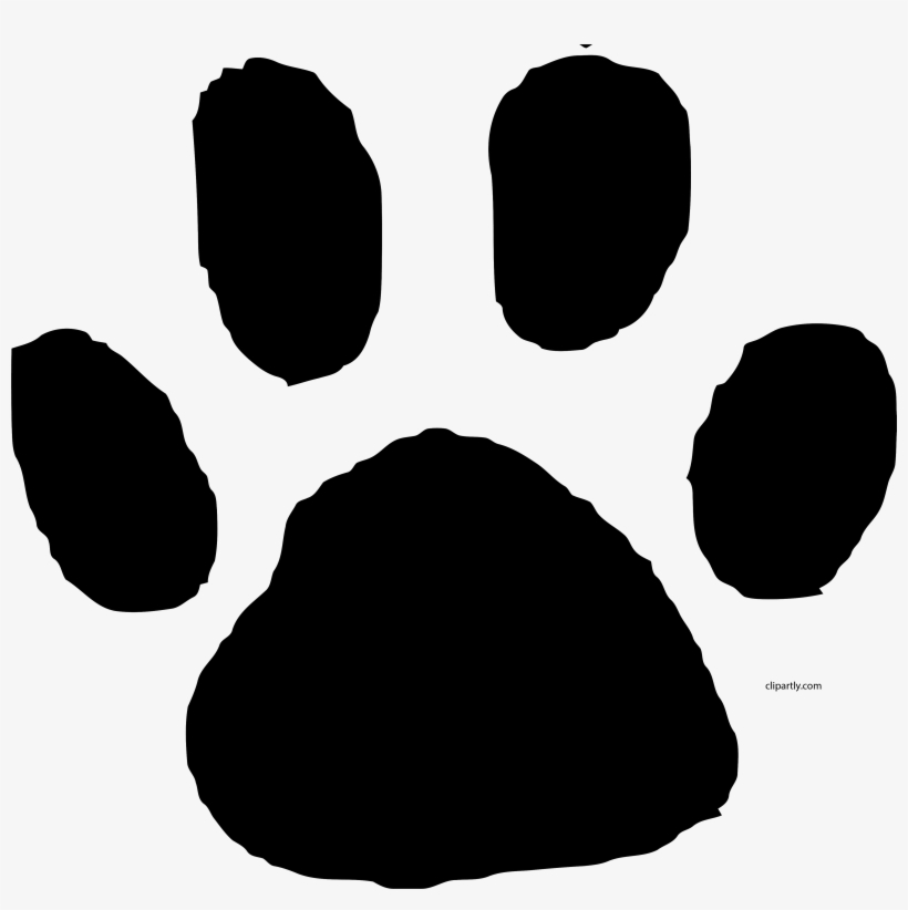 Detail Animal Footprints Clip Art Nomer 7