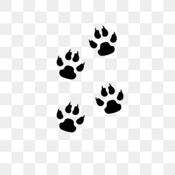 Detail Animal Footprints Clip Art Nomer 12