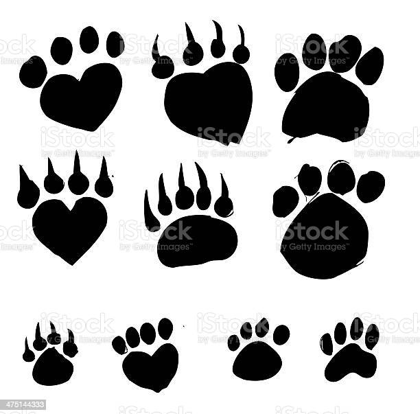 Detail Animal Footprints Clip Art Nomer 45