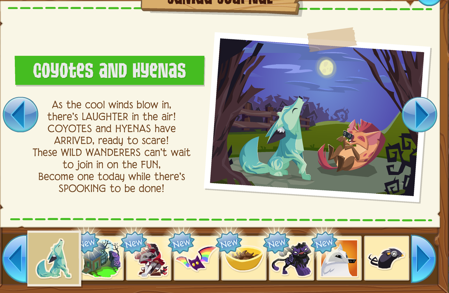 Detail Animal Jam Hyena Code Nomer 41