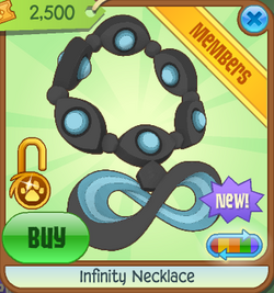 Animal Jam Infinity Necklace - KibrisPDR