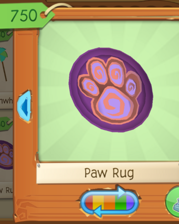 Detail Animal Jam Paw Rug Nomer 3