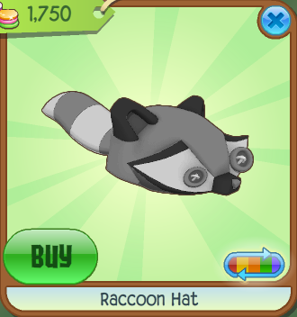 Detail Animal Jam Raccoon Hat Nomer 2