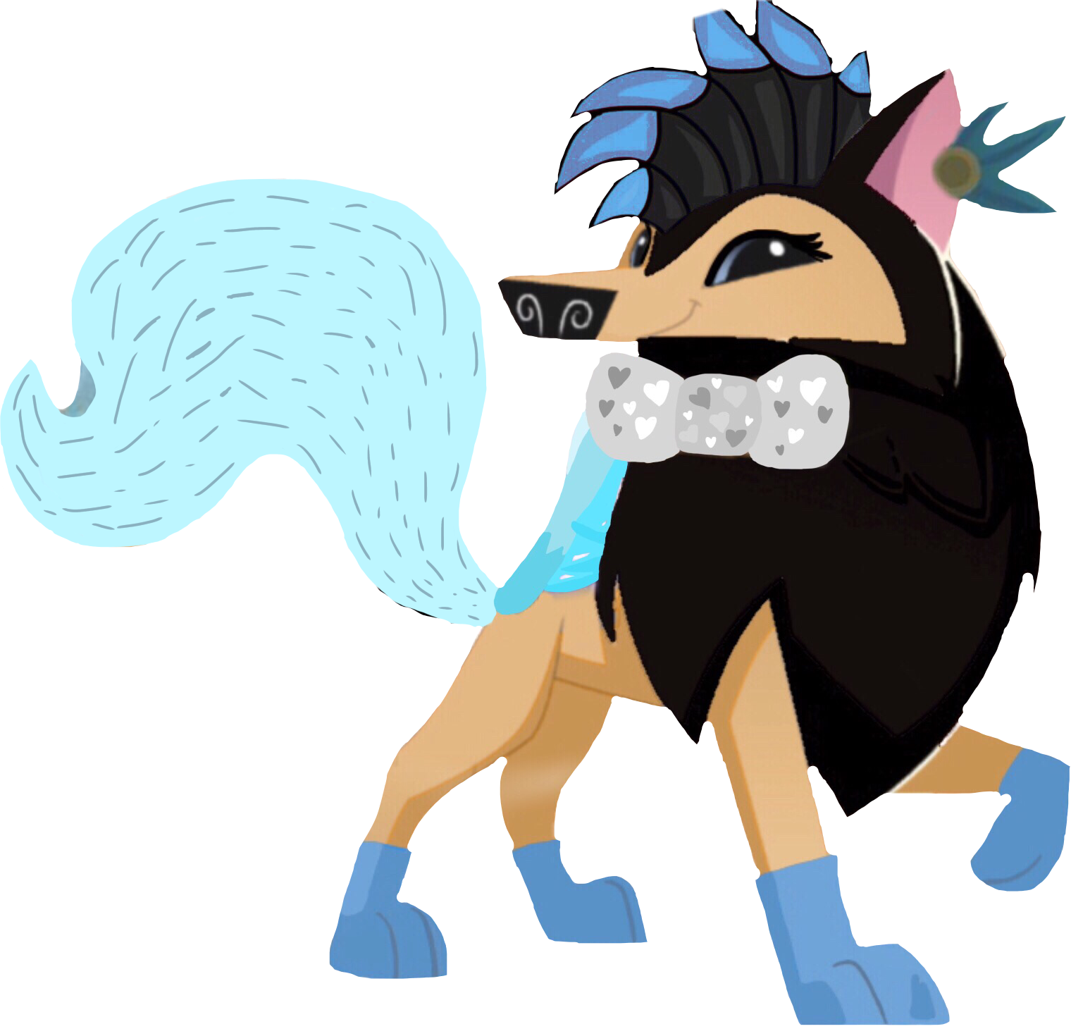 Detail Animal Jam Transparent Arctic Wolf Nomer 21