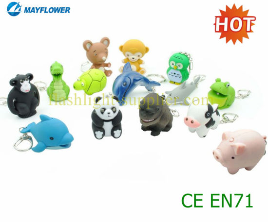 Detail Animal Keychain Flashlight Nomer 16